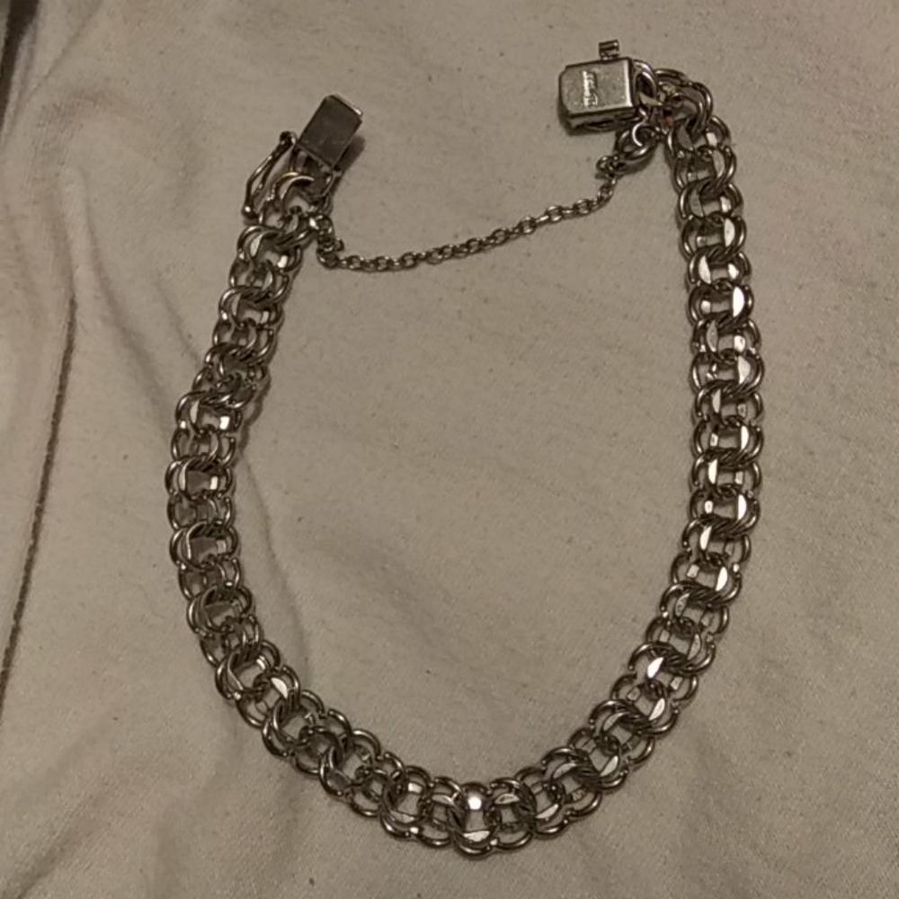 Vintage American Sterling Charm Bracelet